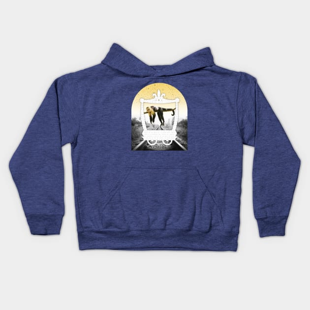 Phish Sleeping Monkey Kids Hoodie by NeddyBetty